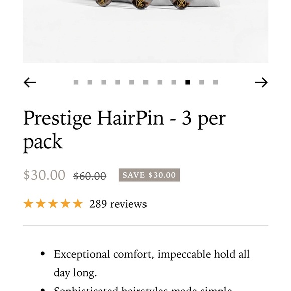 Lialys Hair Clips Set - Picture 2 of 3